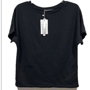NWT - MEROKEETY Black Shirt - S